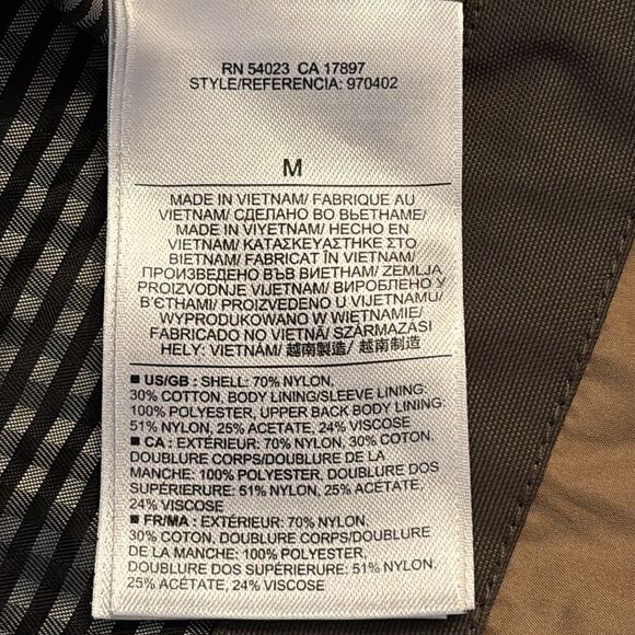 Banana Republic Mens Coat - Size M - Picture 11 of 12